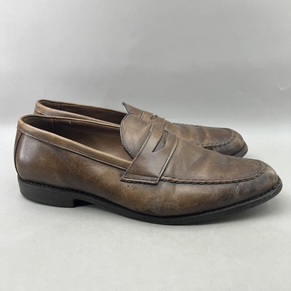 Allen Edmonds McGraw Penny Loafers Men Size 12 D Brown Leather Slip On Shoes main image 6